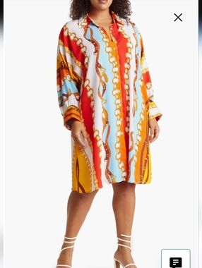 Love By Design Brooklyn Long Sleeve Shirt Dress